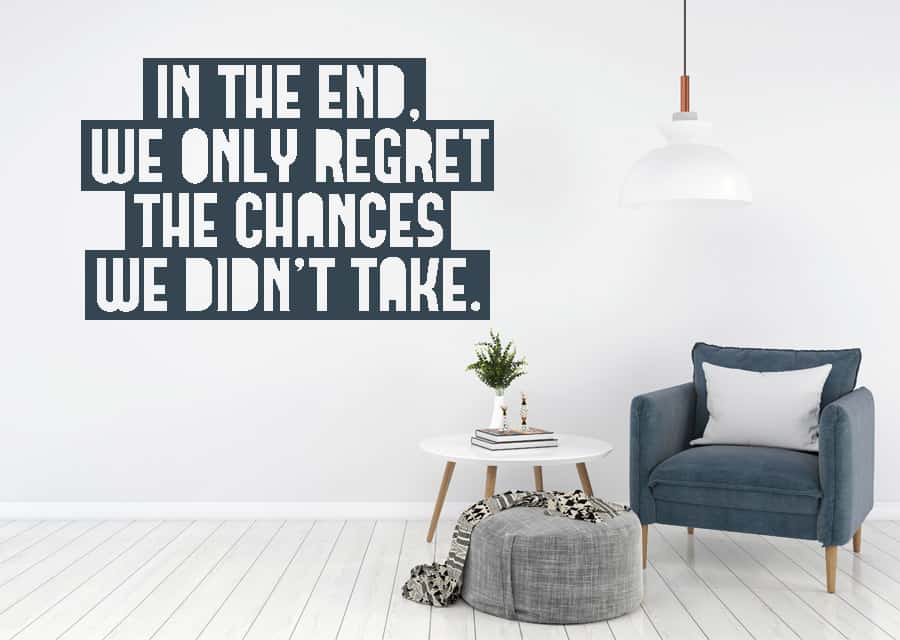 In the end quote