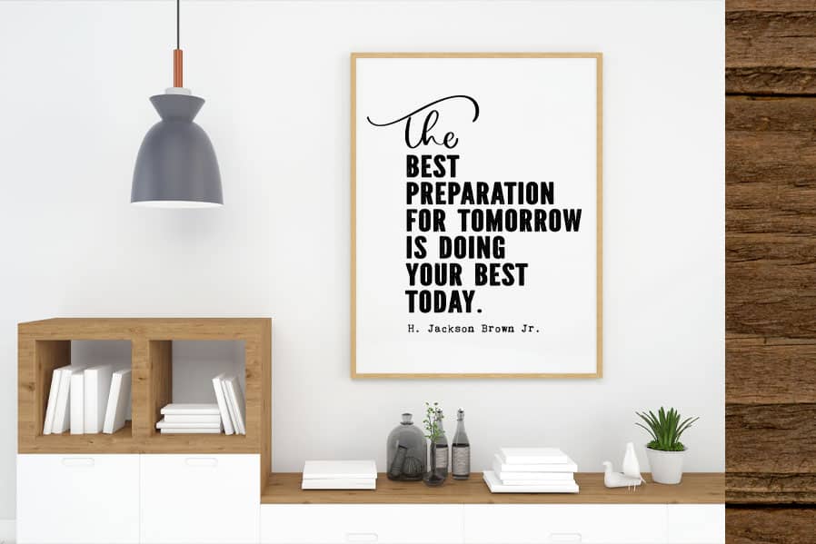 The best preparation quote