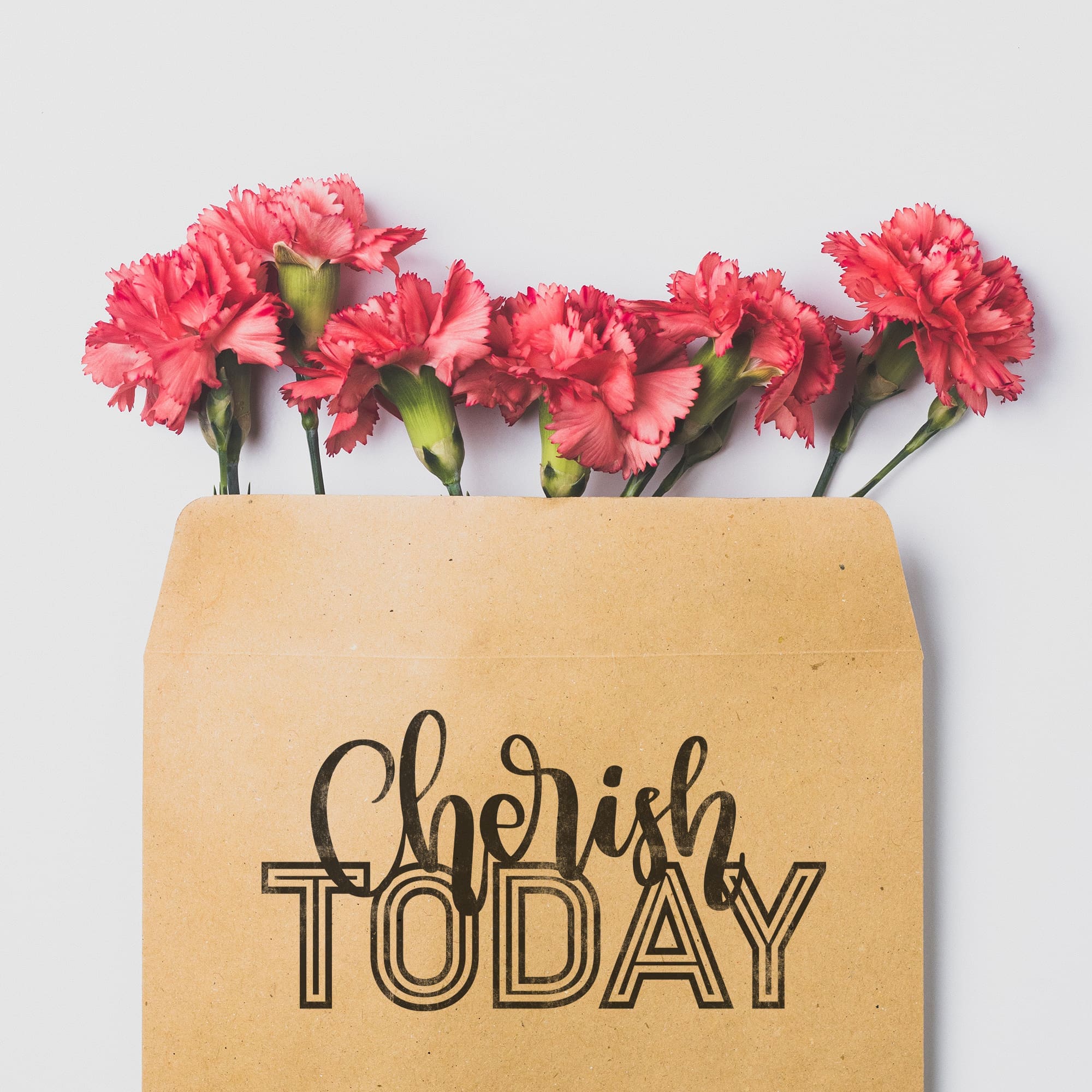 mockup cherish today Cherish Today Mockup